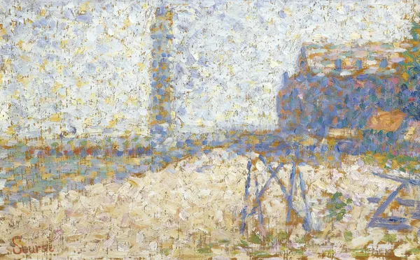 L’hospice Et Le Phare De Honfleur av Georges Seurat