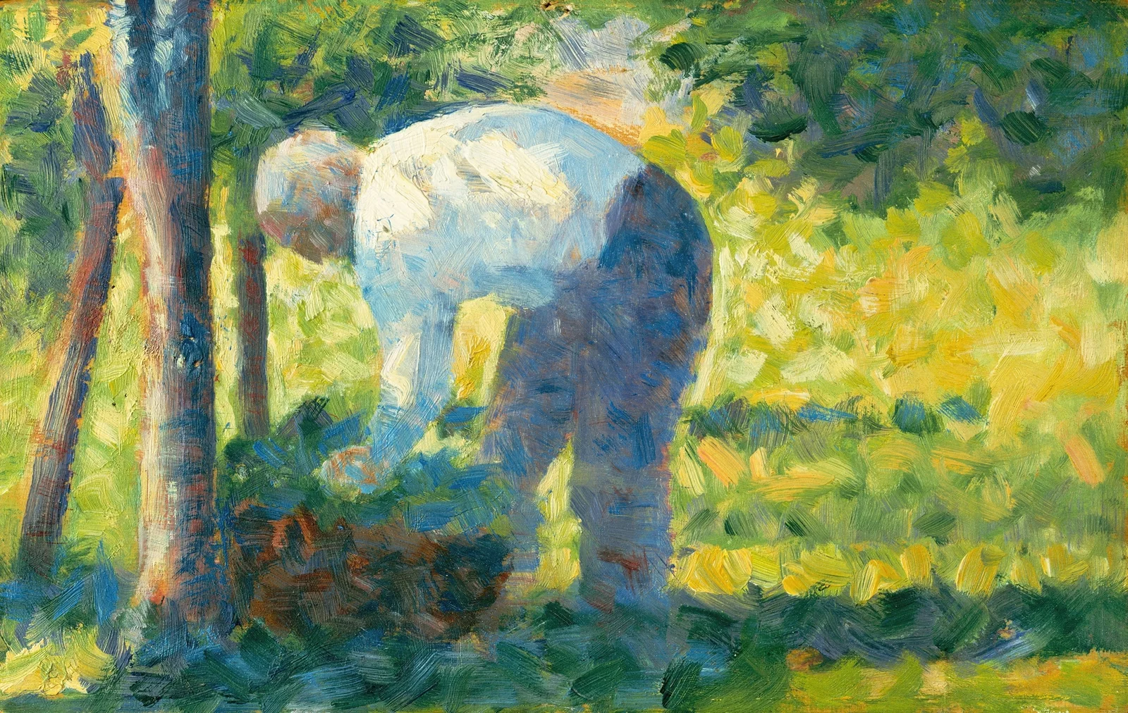 The Gardener av Georges Seurat