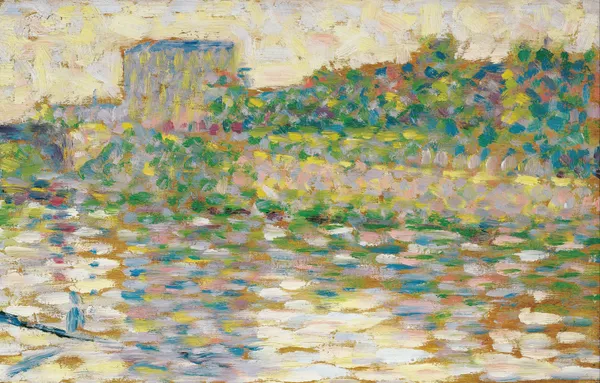 The Seine at Courbevoie av Georges Seurat