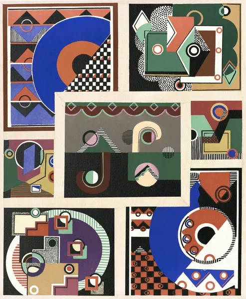 Collection decors et couleurs Pl.02 av Georges Valmier