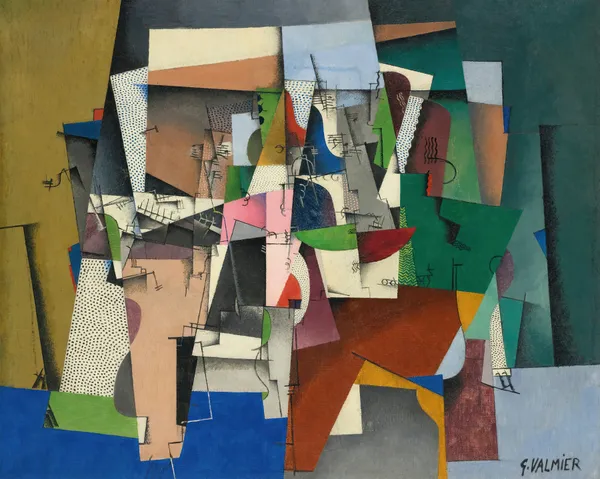 LE PIANO av Georges Valmier