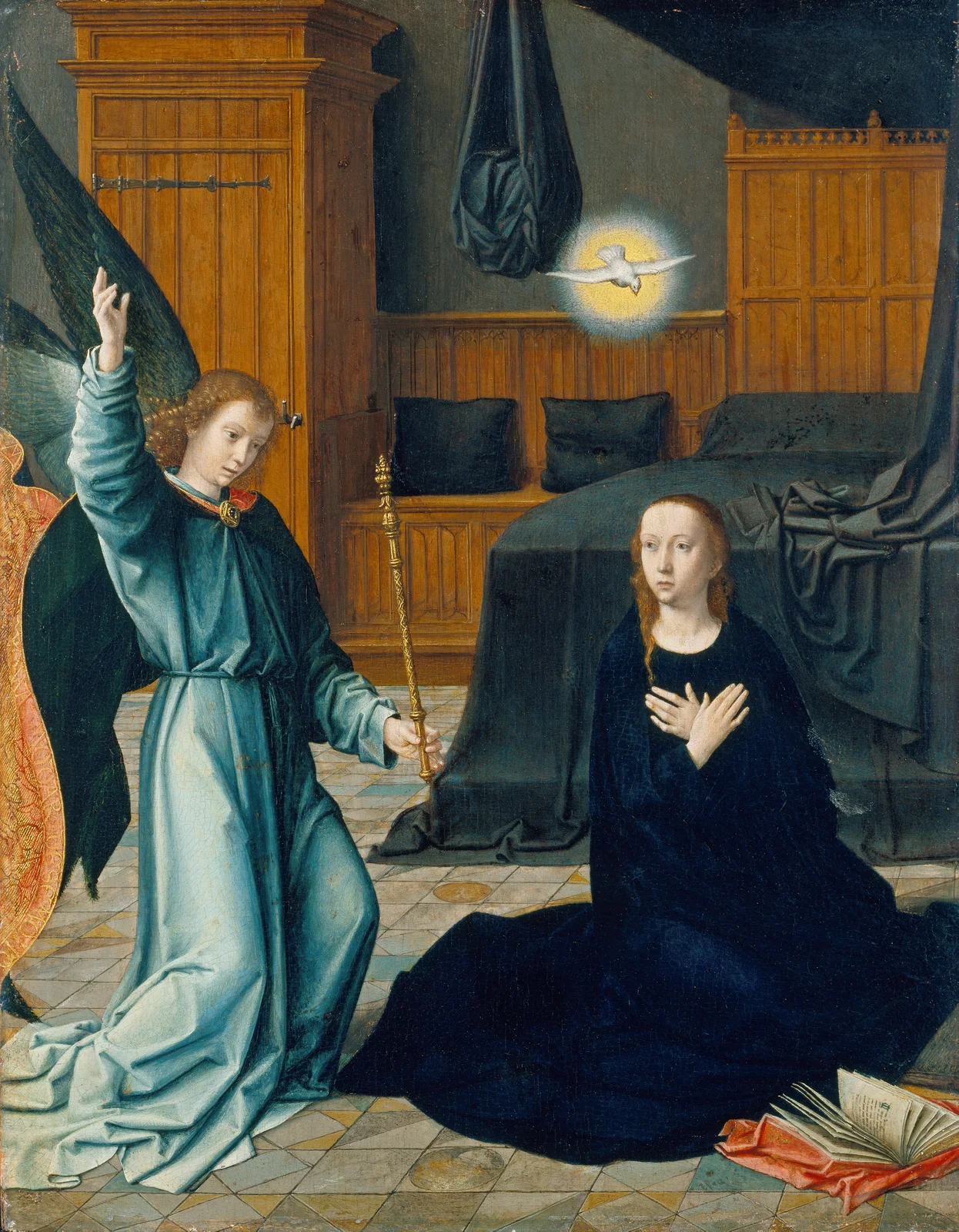 The Annunciation av Gerard David