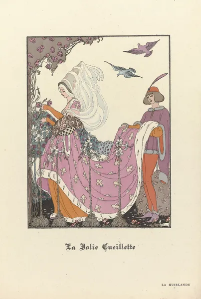 La Guirlande – La jolie Cueillette av Gerda Wegener