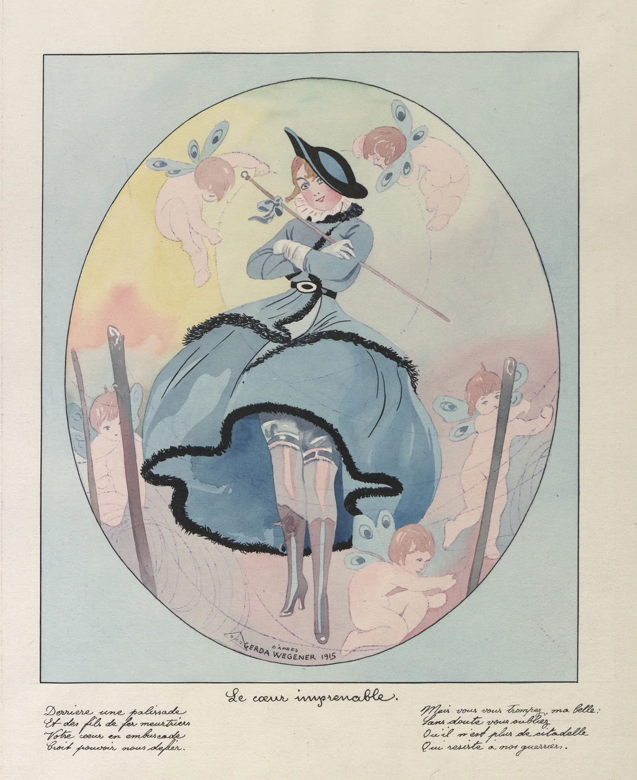 le cœur imprenable av Gerda Wegener