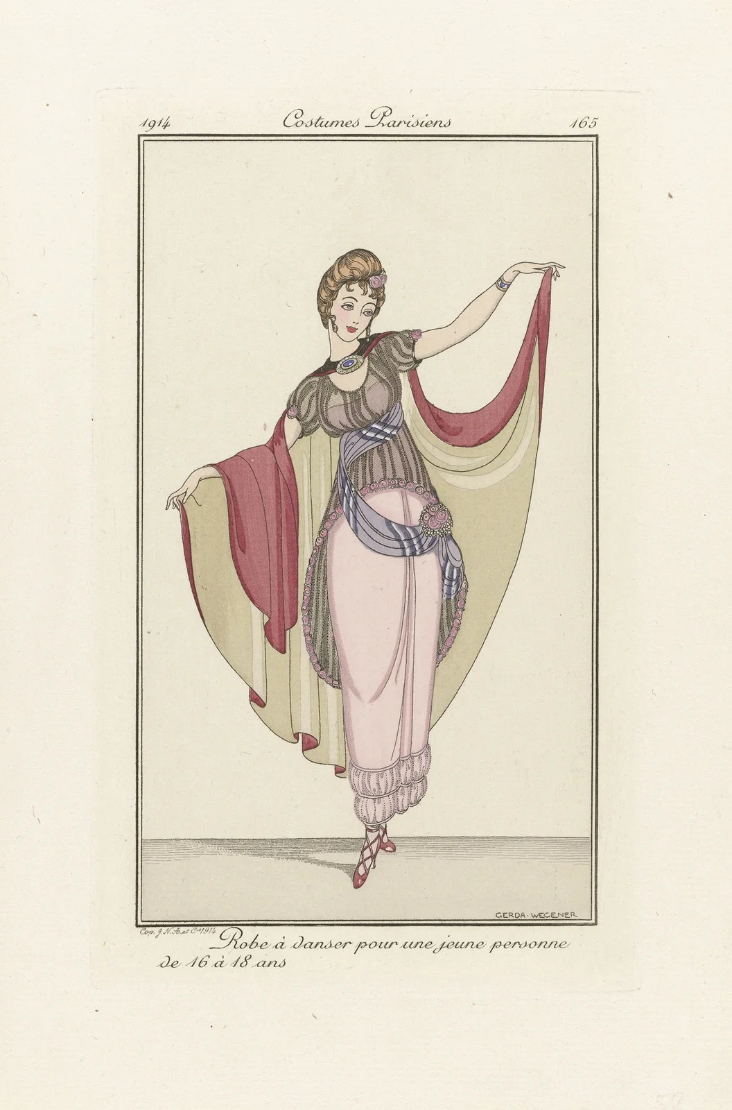 Robe à danser av Gerda Wegener