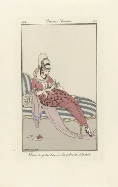 Robe de gabardin av Gerda Wegener