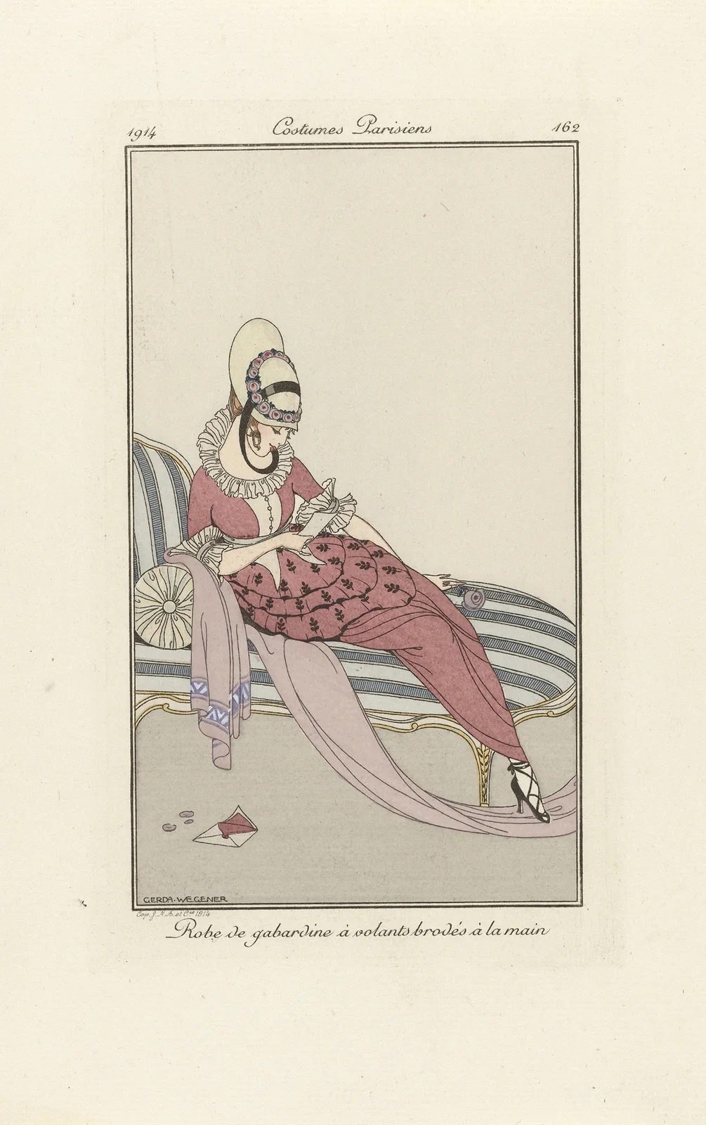 Robe de gabardin av Gerda Wegener