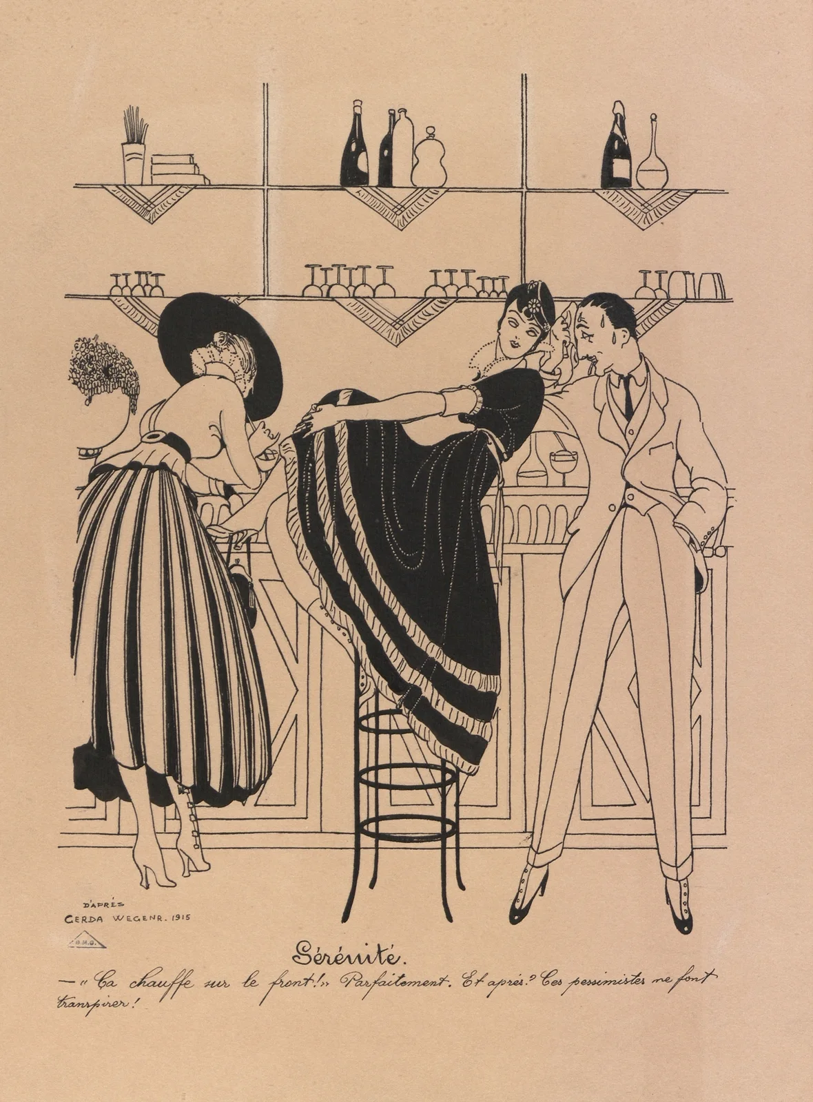 Sérénité av Gerda Wegener