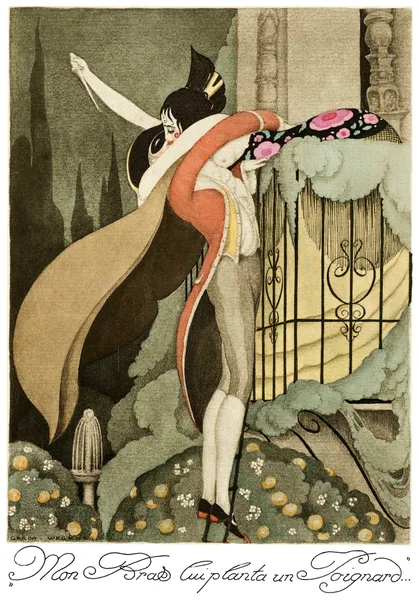 Sur talons rouges pl 12 av Gerda Wegener