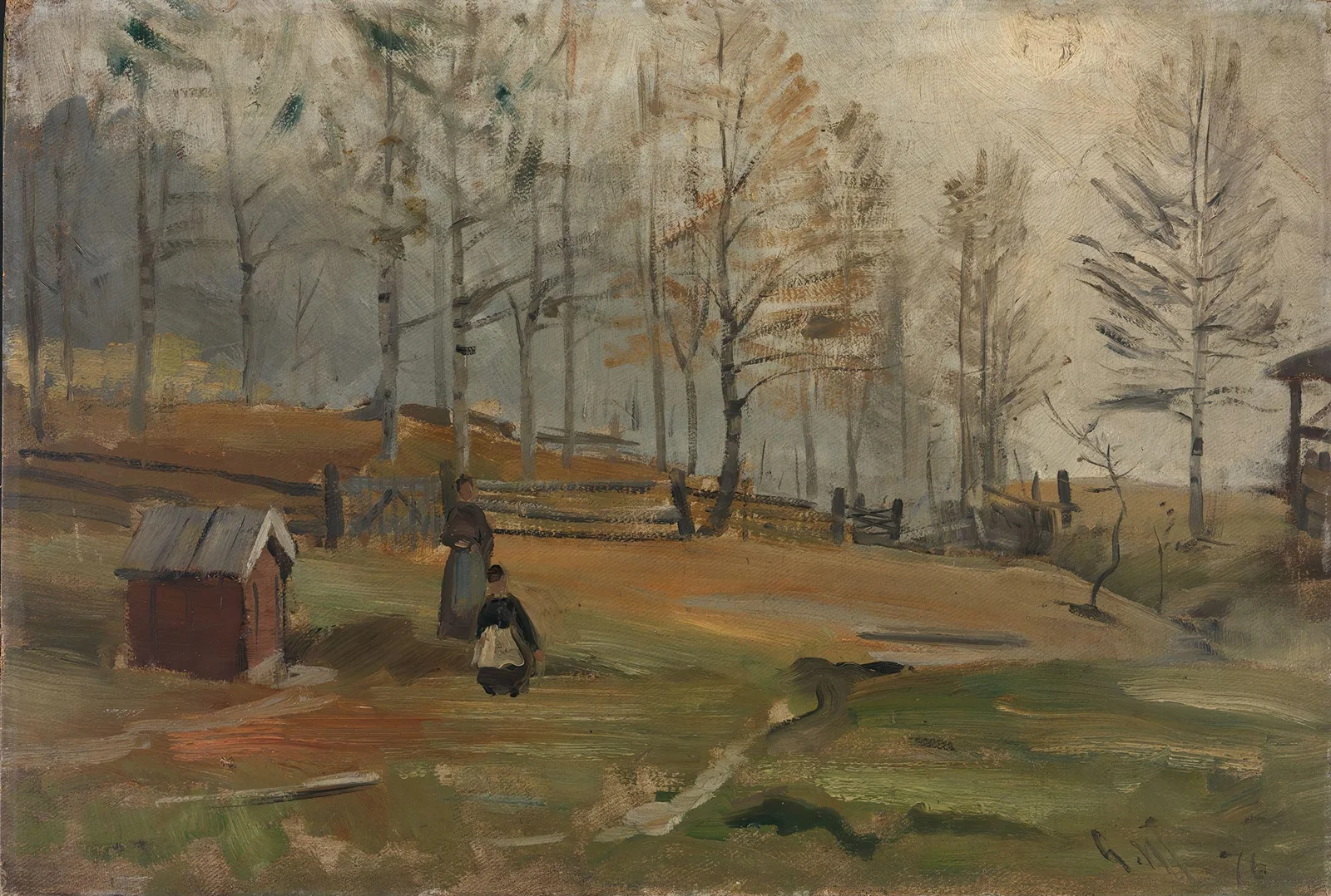 Autumn av Gerhard Munthe