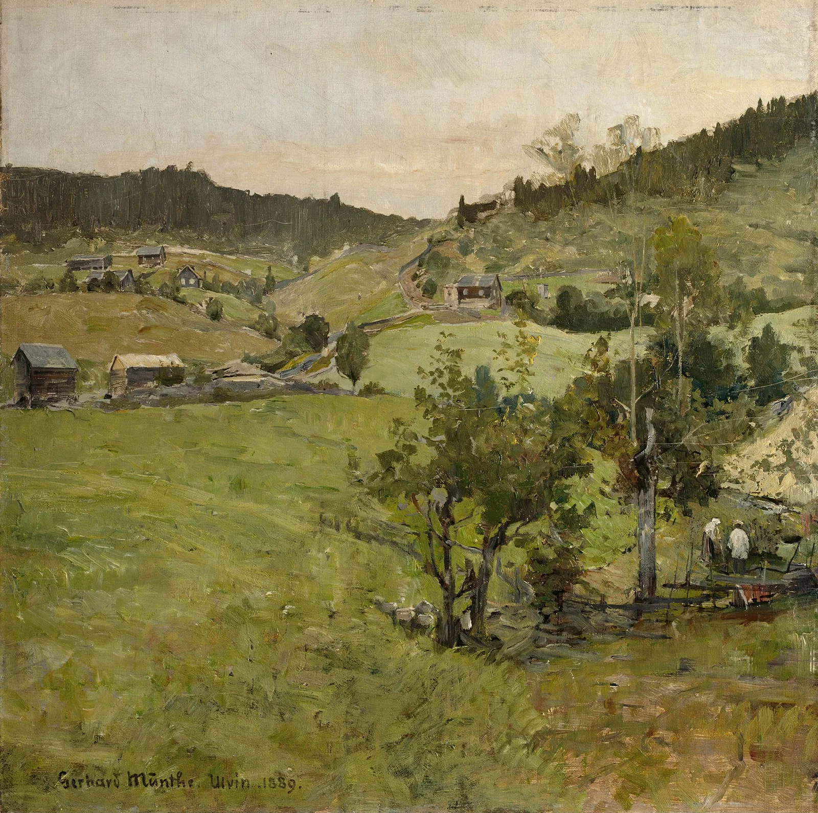 Cotters’ farms av Gerhard Munthe