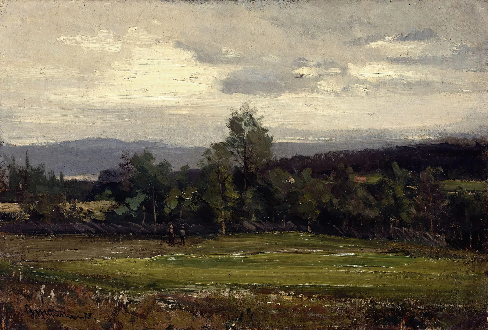 Fields at Hedmark in Summer av Gerhard Munthe