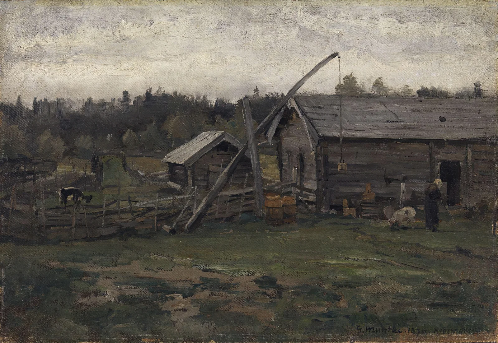 Old Barn, Hedmark av Gerhard Munthe