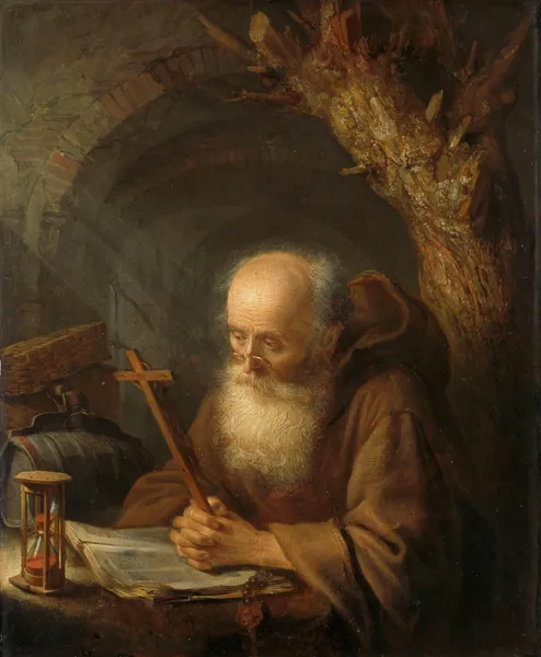 A Hermit av Gerrit Dou