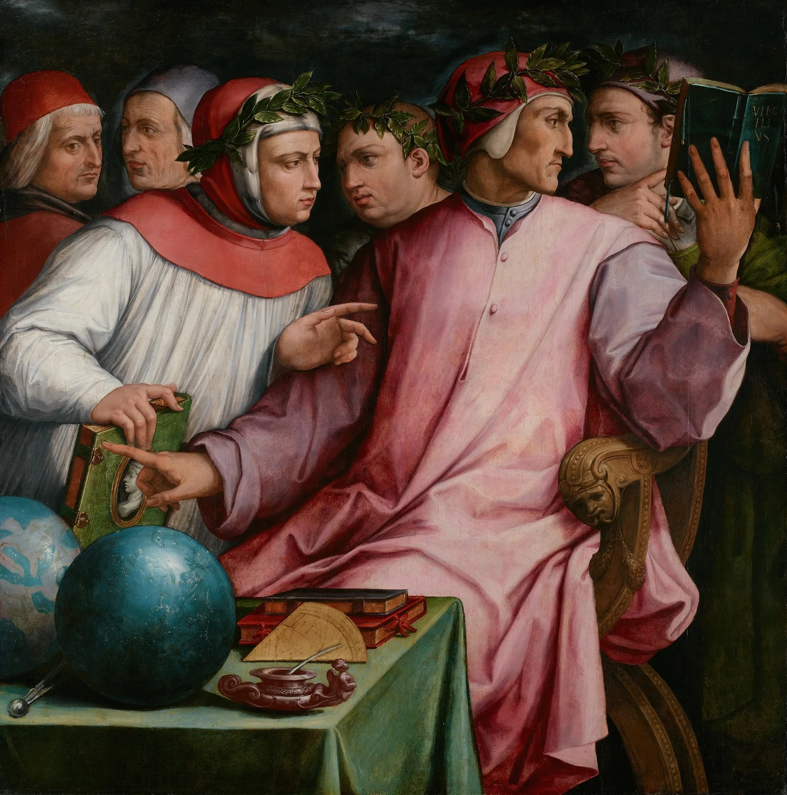 Six Tuscan Poets av Giorgio Vasari