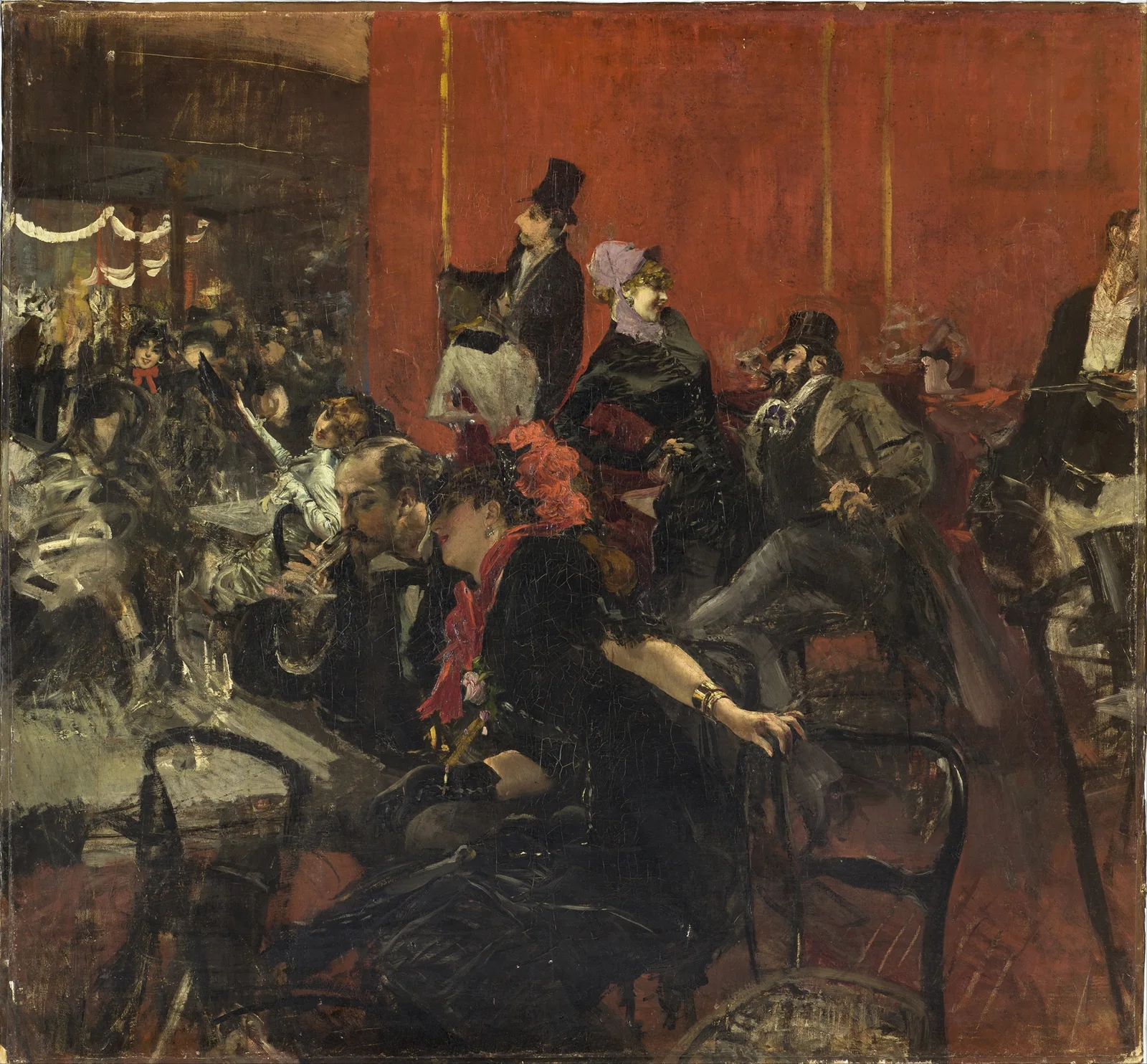 Feast Scene av Giovanni Boldini