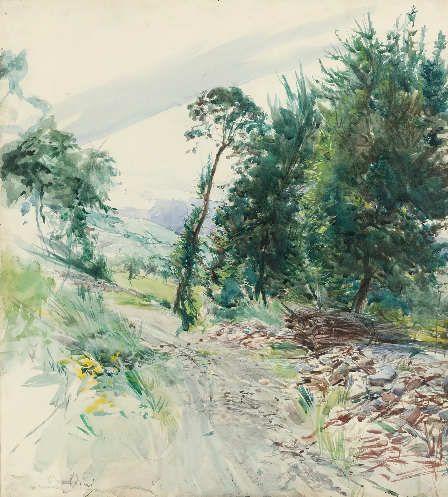 La Route av Giovanni Boldini