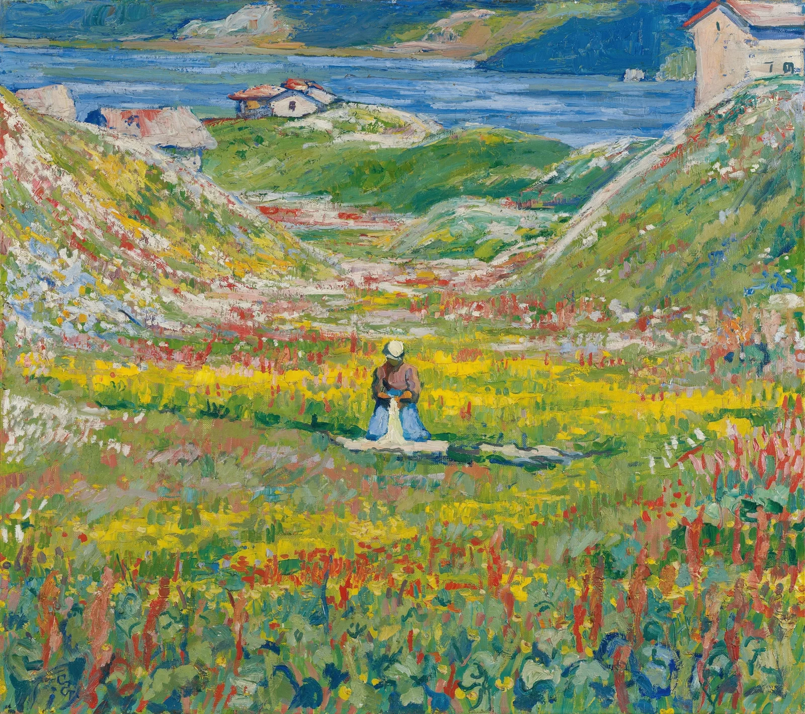 Blooming Valley av Giovanni Giacometti