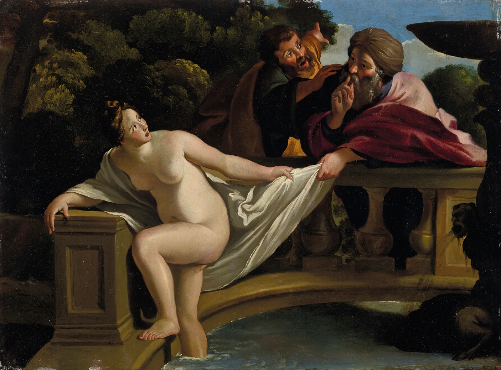 Susanna and the Elders av Giovanni Lanfranco
