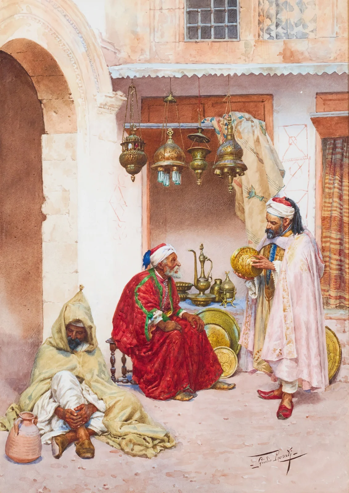 In The Souk av Giulio Rosati