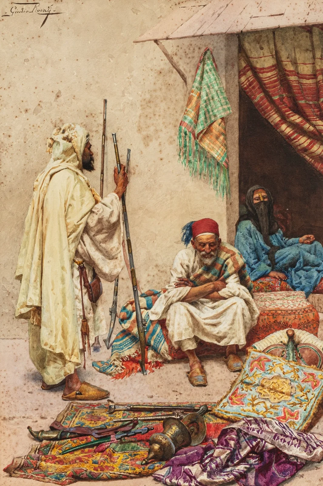The Carpet Merchant – nr 2 av Giulio Rosati