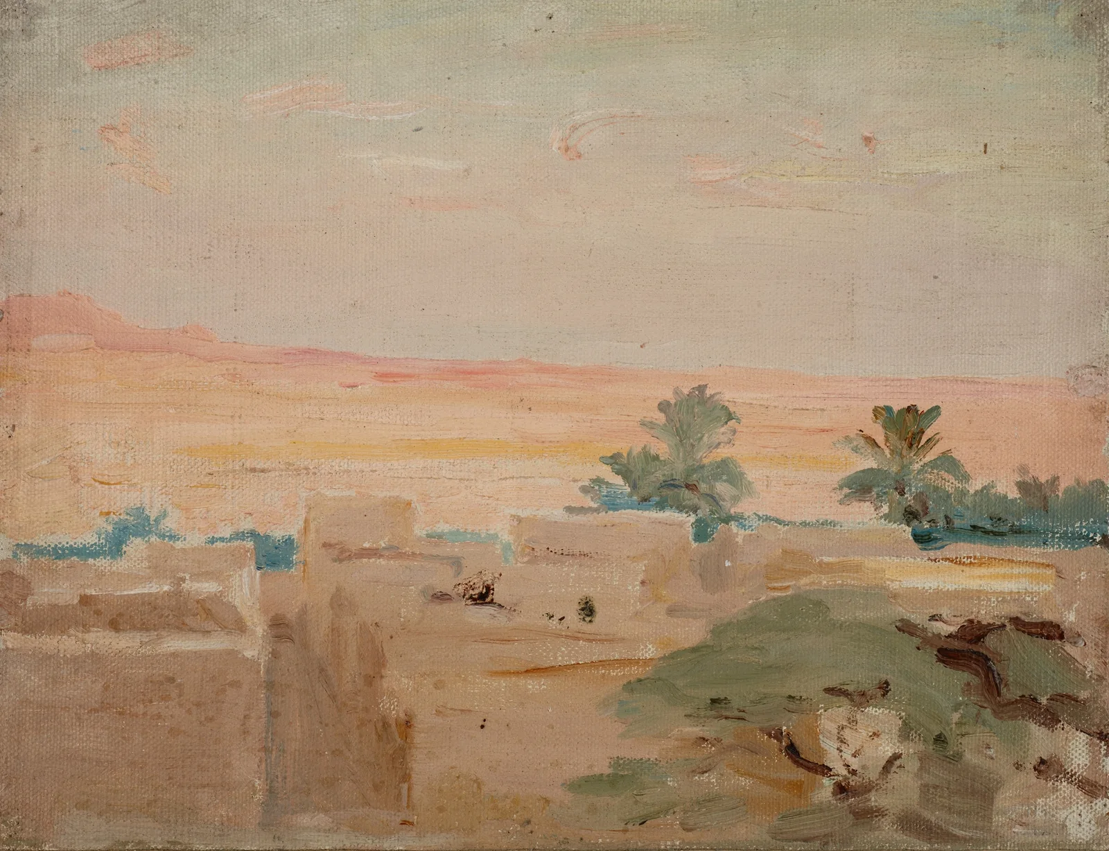 Biskra – Desert (Evening) av Jan Ciągliński
