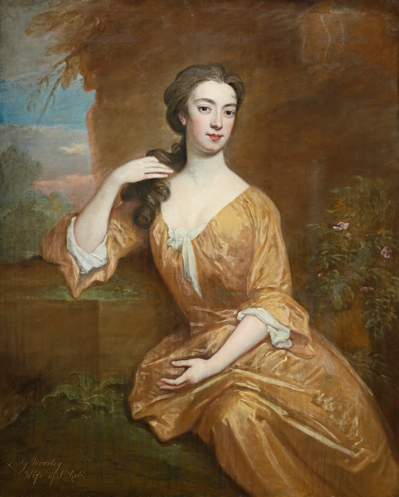 Lady Worsley av Sir Godfrey Kneller