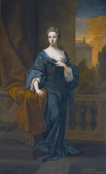 Portrait Of Elizabeth Pelham (1681-1711), First Wife Of Charles, 2nd Viscount Townshend av Sir Godfrey Kneller