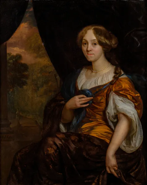 Portret van Maria Vingerhoed av Godfried Schalcken