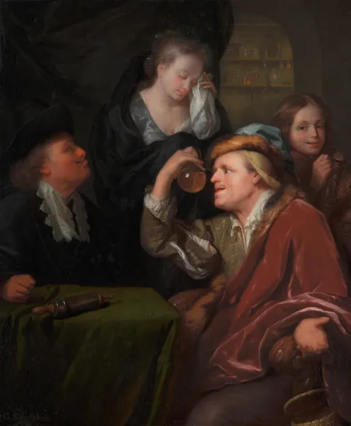 The Doctor’s Examination av Godfried Schalcken