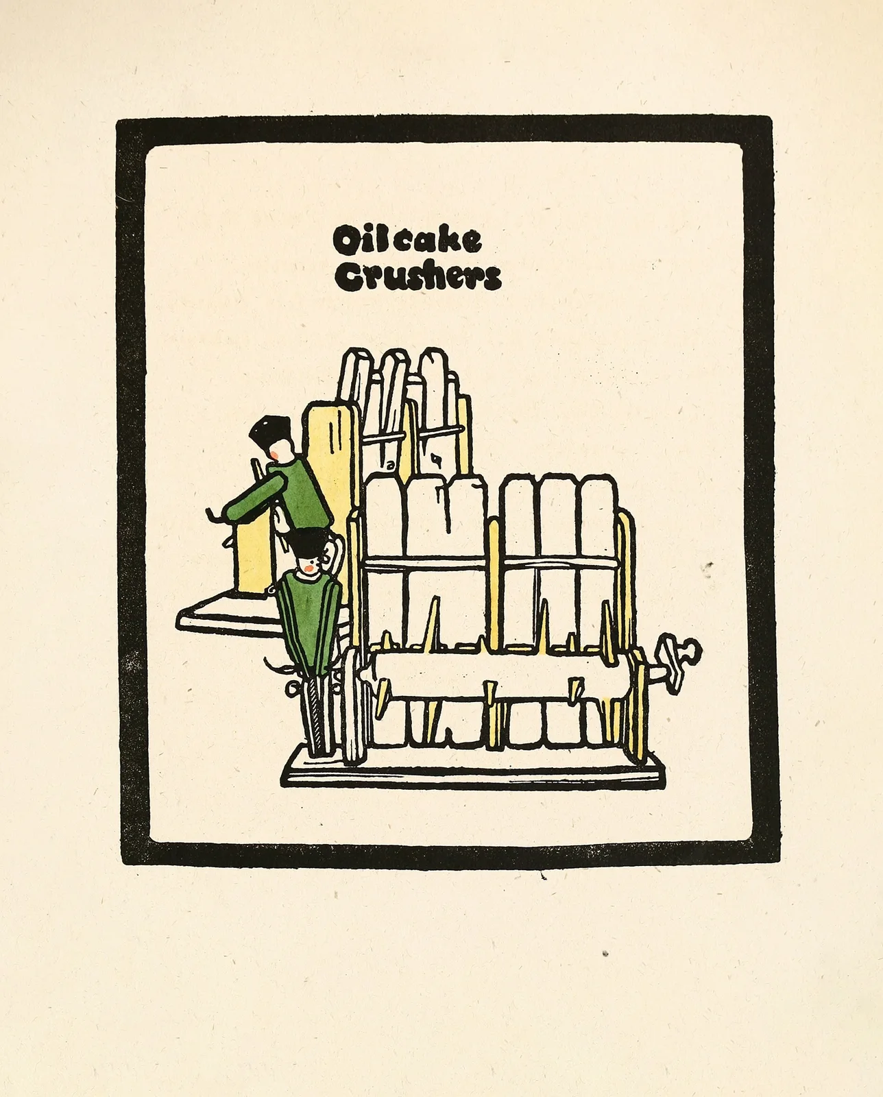 Oilcake Crushers av Edward Gordon Craig