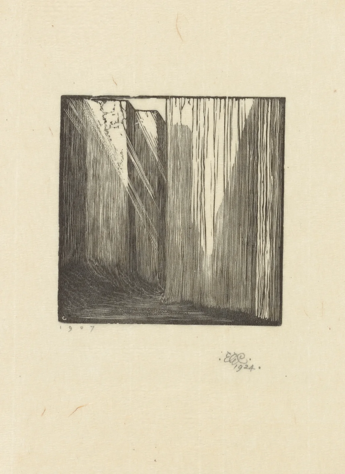 Stage scene av Edward Gordon Craig