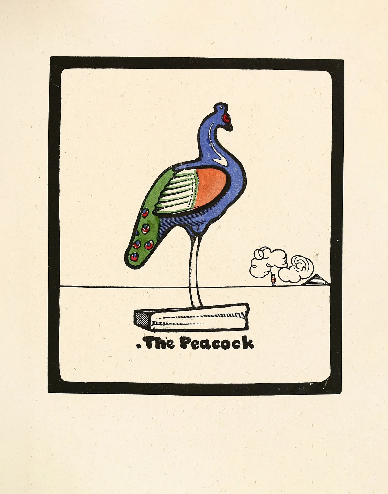 The Peacock av Edward Gordon Craig