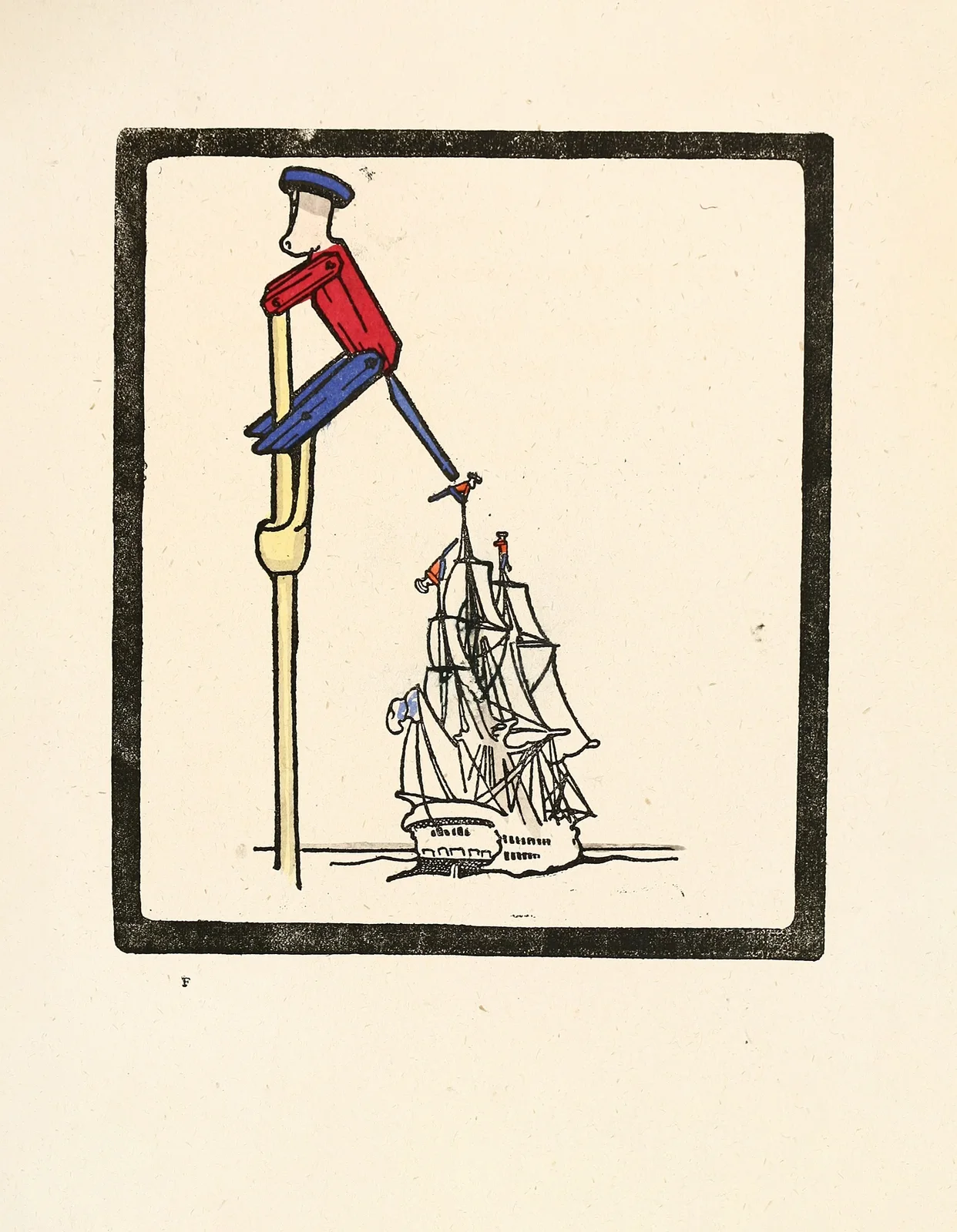 The Powder Monkey av Edward Gordon Craig