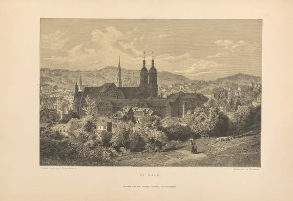 Julius Zimmermann – St. Gall av Theodor Gsell Fels
