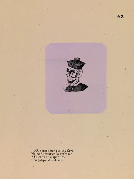 Calavera for the Priest av José Guadalupe Posada