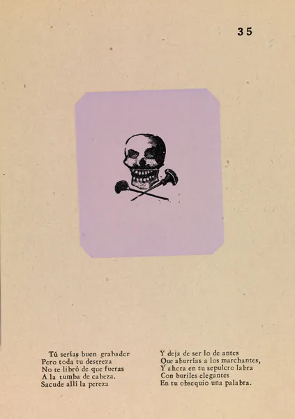 Calavera of the Engraver av José Guadalupe Posada