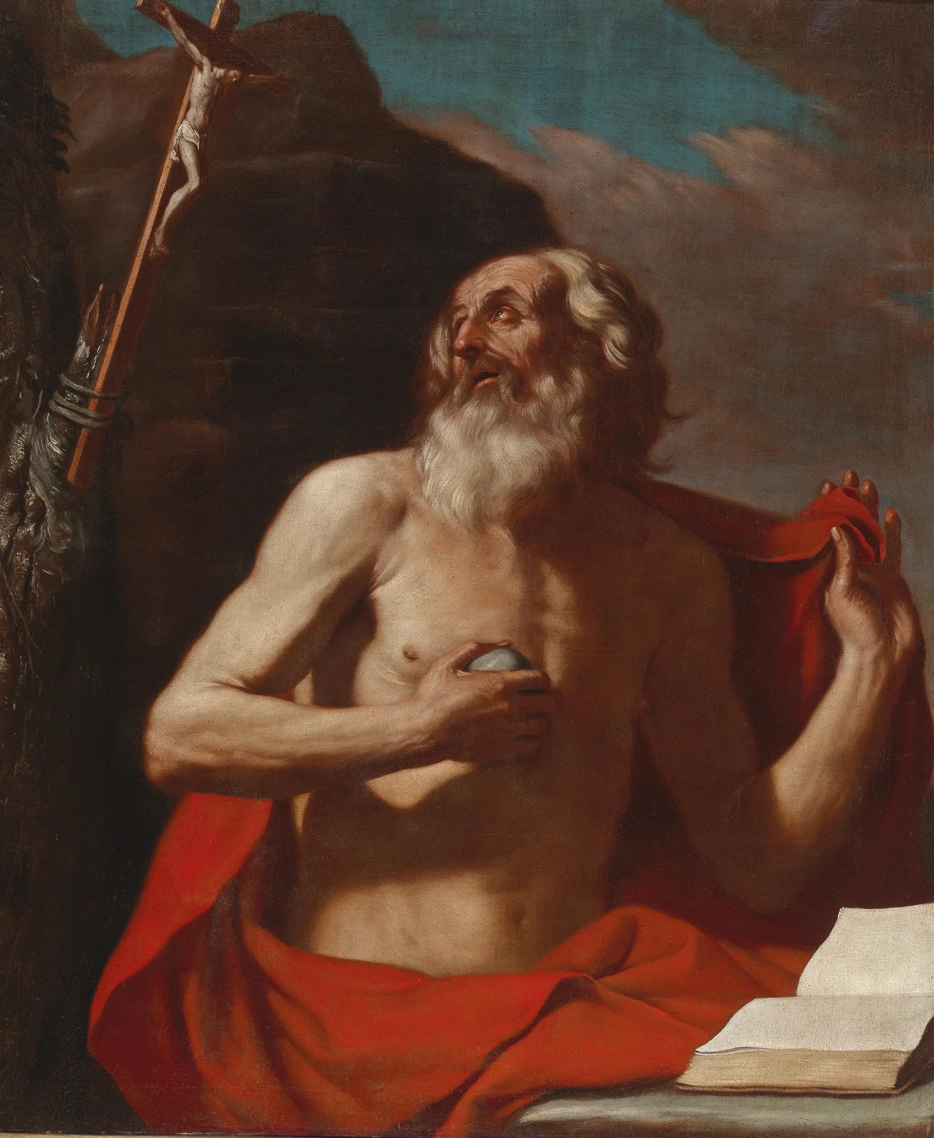 Saint Jerome av Guercino