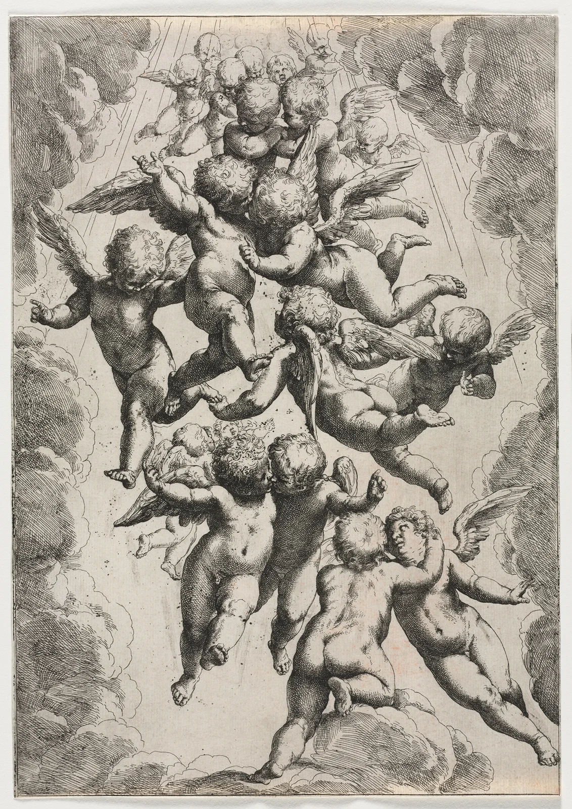 Angels in Glory av Guido Reni