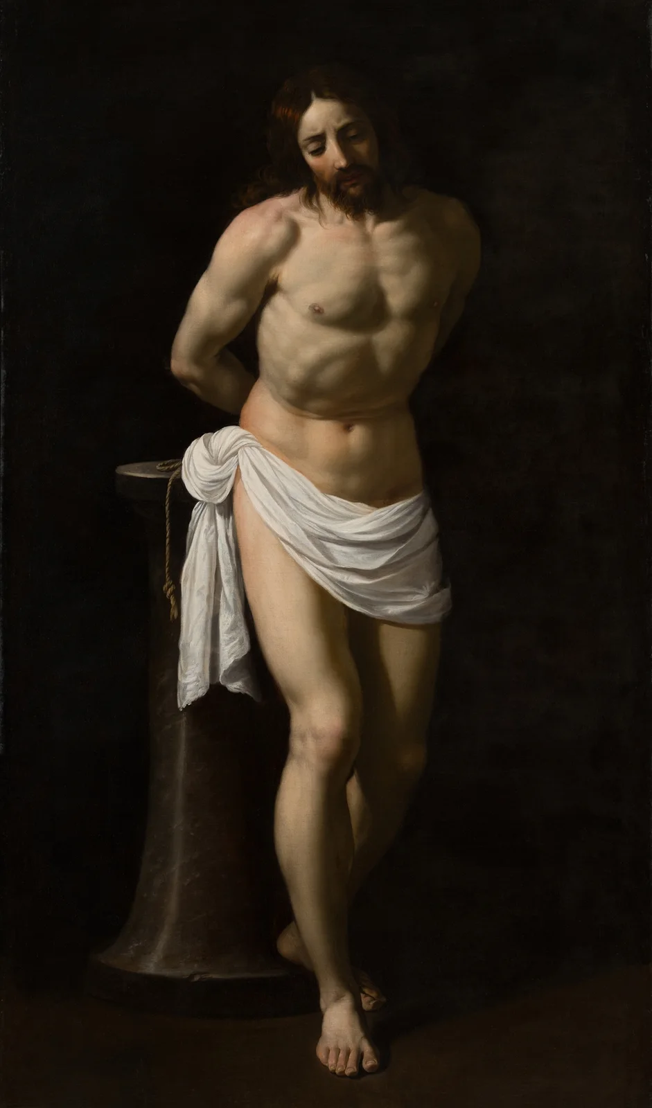 Christ at the Column av Guido Reni