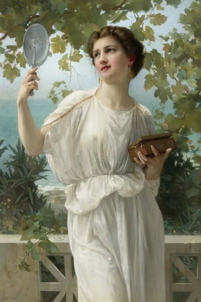 Admiring Beauty av Guillaume Seignac