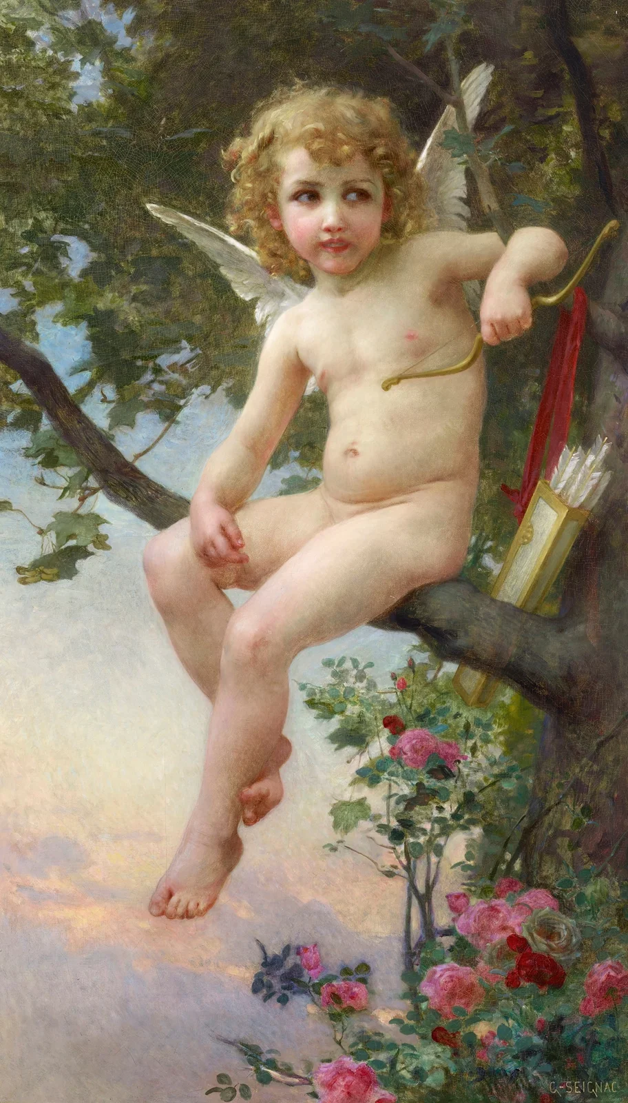 Cupid av Guillaume Seignac