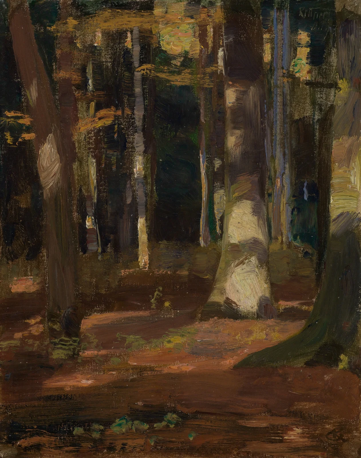 Im Laubwald av Gustav Kampmann