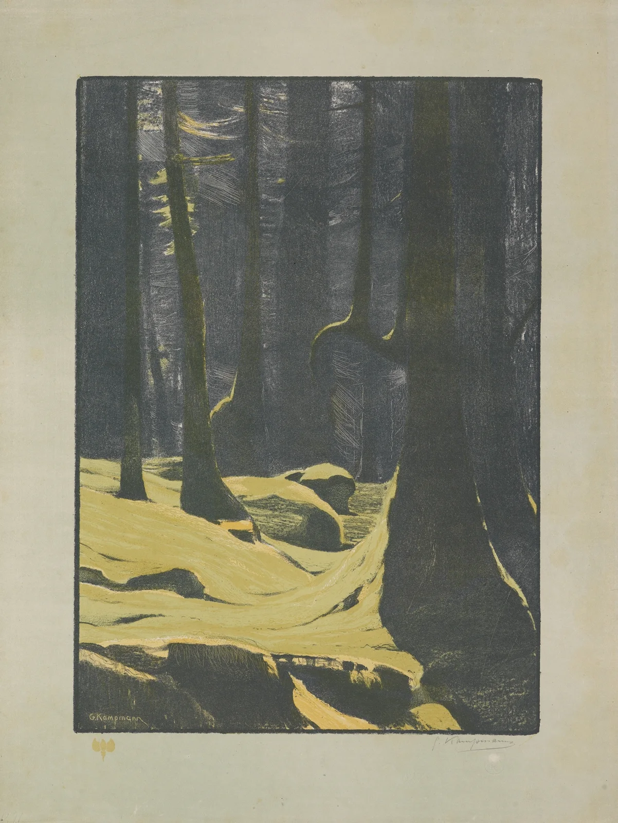 Mooswald av Gustav Kampmann