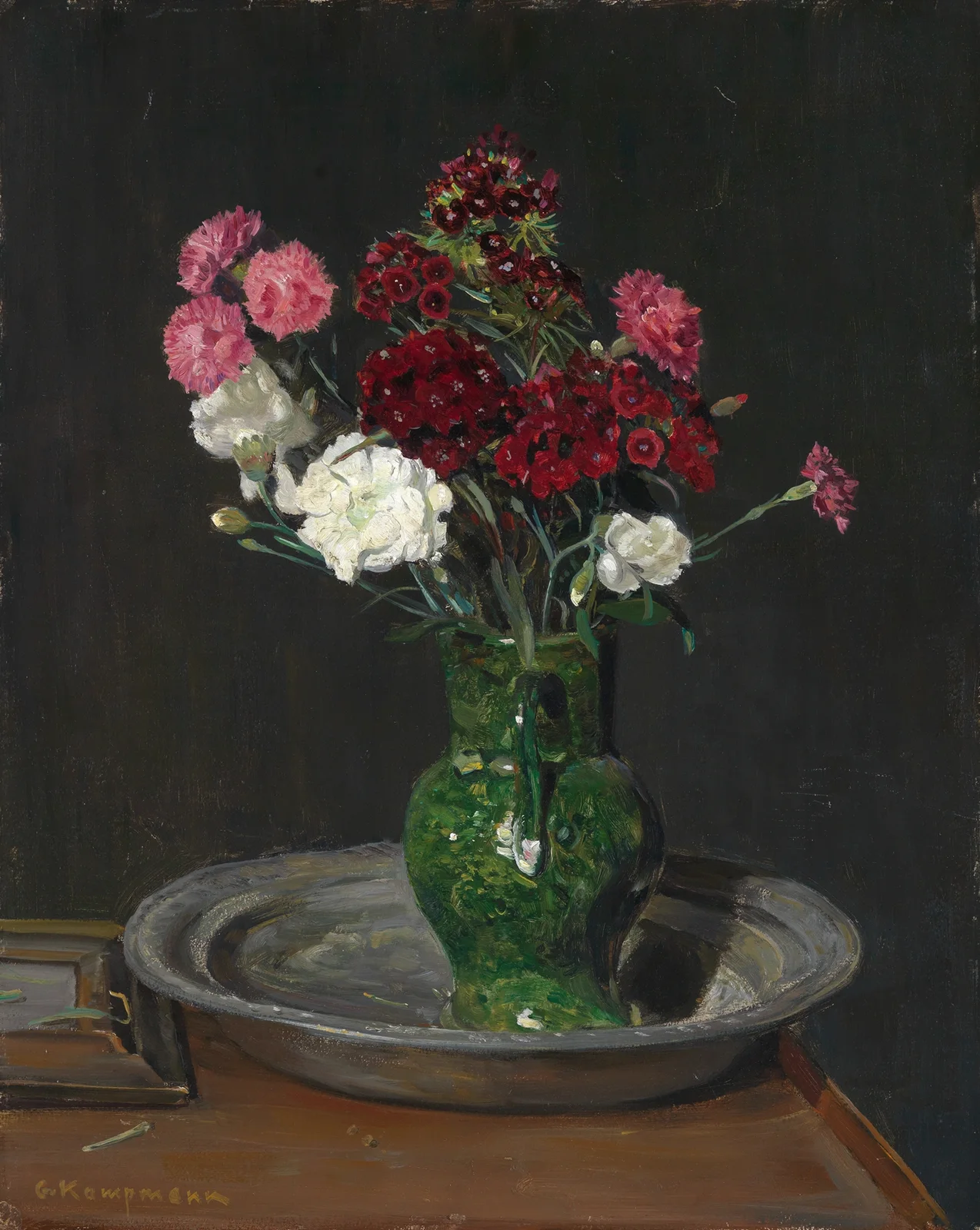 Nelkenstrauss av Gustav Kampmann
