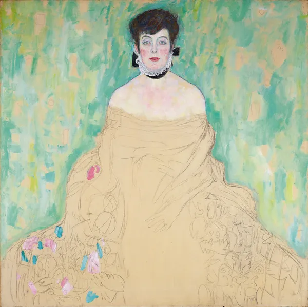 Amalie Zuckerkandl av Gustav Klimt