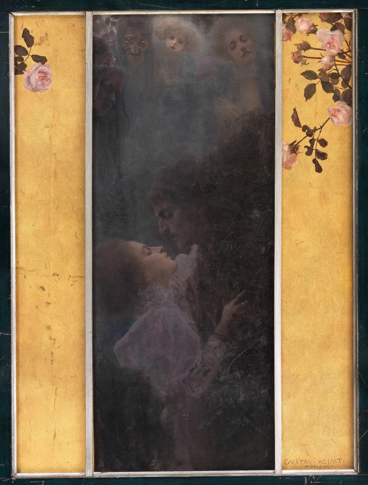 Liebe av Gustav Klimt
