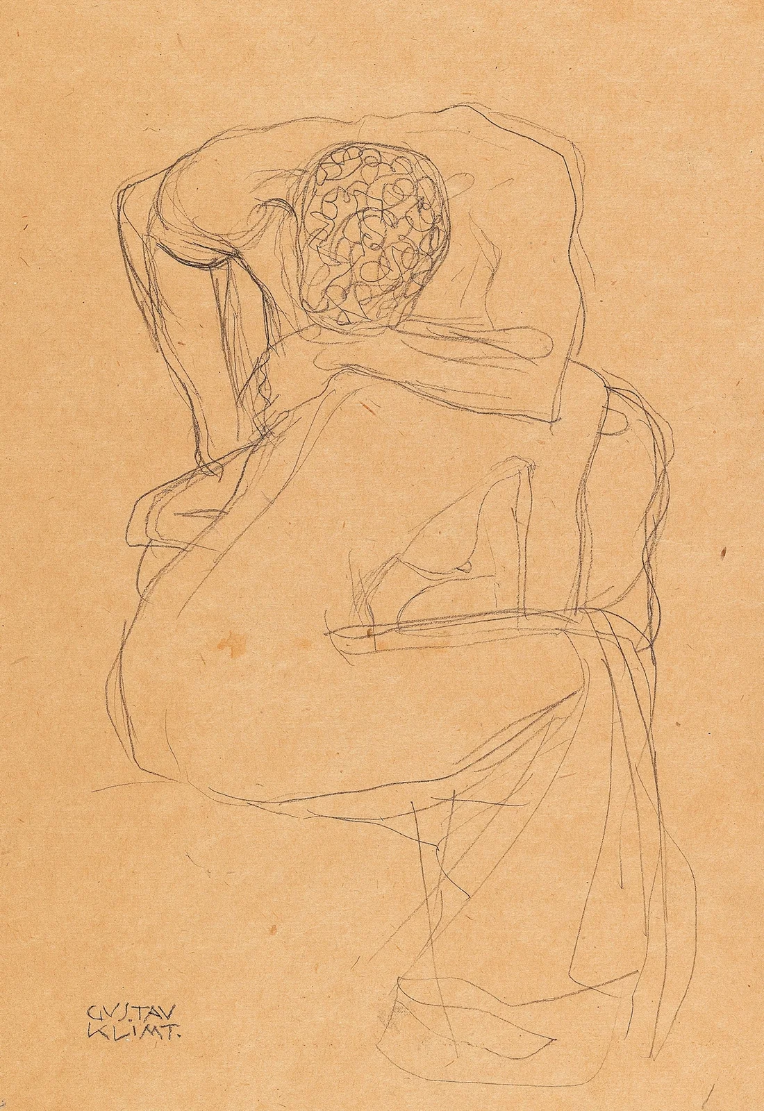 Lovers av Gustav Klimt