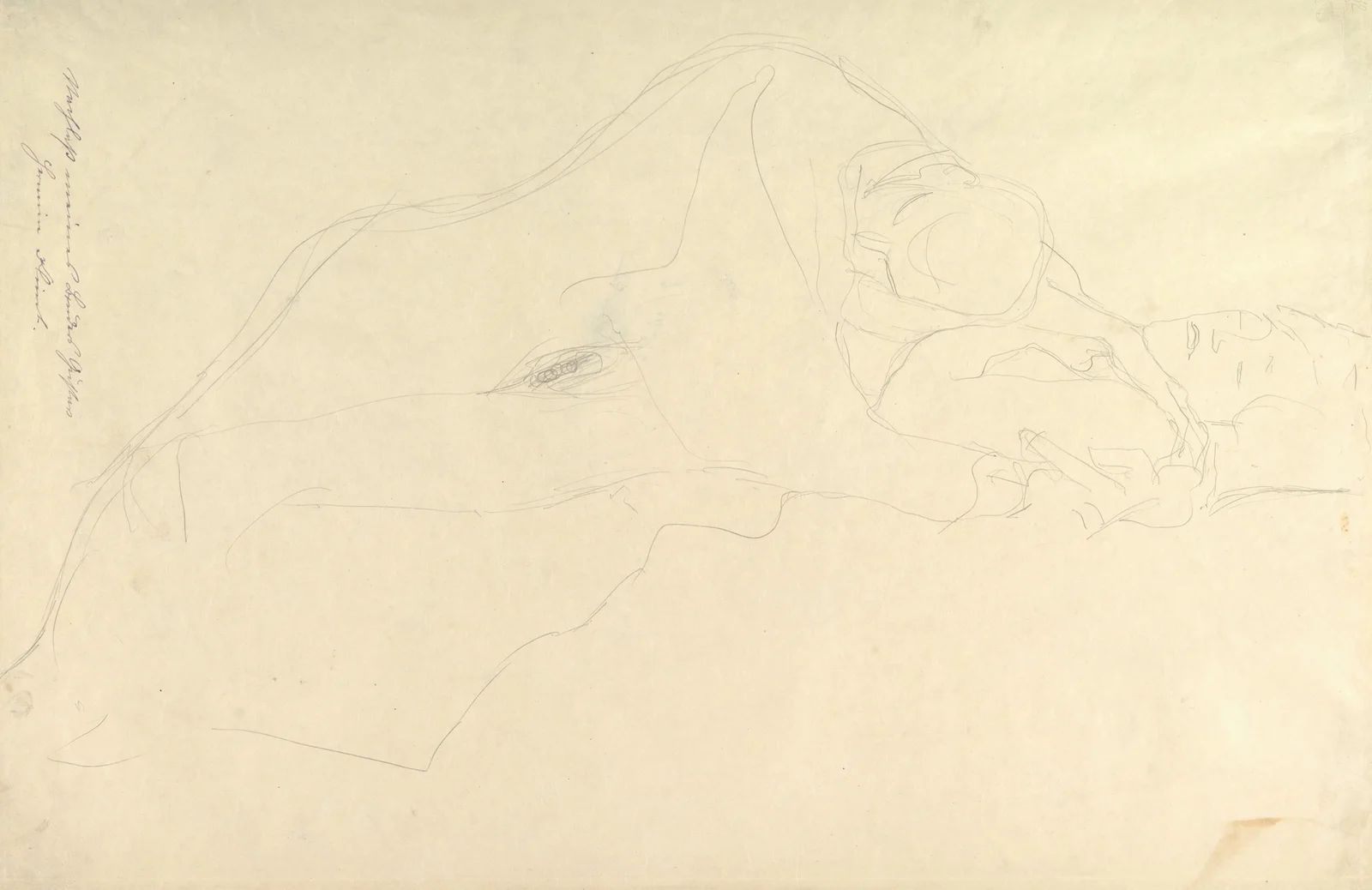 The Lovers av Gustav Klimt