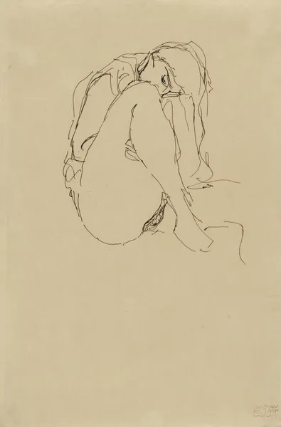 Tod und Leben av Gustav Klimt